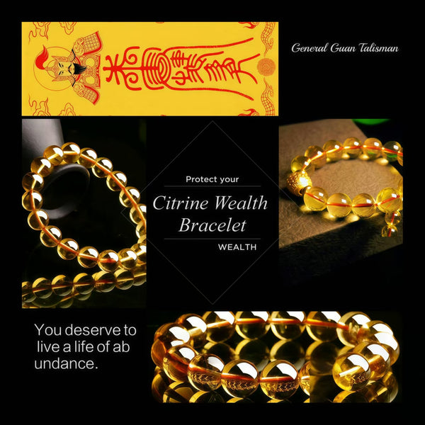 Citrine Wealth Bracelet – Worn on the Left Hand